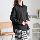 ブラック | 大きいサイズレディース トップス シャツ | GOLDJAPAN　大きいサイズ専門店