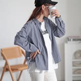 ネイビー | 大きいサイズレディース トップス シャツ | GOLDJAPAN　大きいサイズ専門店