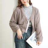グレージュ | 大きいサイズレディース トップス カーディガン | GOLDJAPAN　大きいサイズ専門店