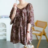 モカ | 大きいサイズ レディース チュニック | GOLDJAPAN　大きいサイズ専門店