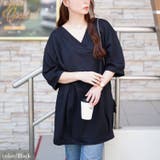 ブラック | 大きいサイズ レディース チュニック | GOLDJAPAN　大きいサイズ専門店