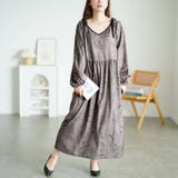 ブラウン | 大きいサイズ レディース ワンピース | GOLDJAPAN　大きいサイズ専門店