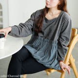 チャコールグレー | 大きいサイズ レディース トップス | GOLDJAPAN　大きいサイズ専門店