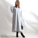 グレー | 大きいサイズ レディース ワンピース | GOLDJAPAN　大きいサイズ専門店