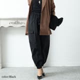 ブラック | 大きいサイズ レディース ボトムス | GOLDJAPAN　大きいサイズ専門店