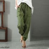 カーキ | 大きいサイズ レディース ボトムス | GOLDJAPAN　大きいサイズ専門店