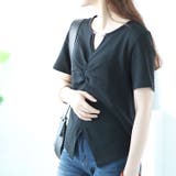 ブラック | 大きいサイズレディース トップス Tシャツ | GOLDJAPAN　大きいサイズ専門店
