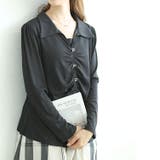 ブラック | 大きいサイズレディース トップス ブラウス | GOLDJAPAN　大きいサイズ専門店