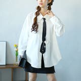 ホワイト | 大きいサイズレディース トップス シャツ | GOLDJAPAN　大きいサイズ専門店