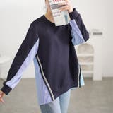 ネイビー | 大きいサイズレディース トップス シャツ | GOLDJAPAN　大きいサイズ専門店