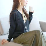 ブラック | 大きいサイズレディース トップス ニット | GOLDJAPAN　大きいサイズ専門店