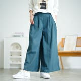 ブルー | 大きいサイズ レディース ボトムス | GOLDJAPAN　大きいサイズ専門店