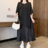 ブラック | 大きいサイズ レディース ワンピース | GOLDJAPAN　大きいサイズ専門店