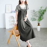 ダークグレー | 大きいサイズ レディース ワンピース | GOLDJAPAN　大きいサイズ専門店