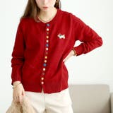 レッド | 大きいサイズ レディース ニット | GOLDJAPAN　大きいサイズ専門店