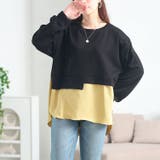 ブラック | 大きいサイズ レディース トップス | GOLDJAPAN 大きいサイズ専門店