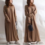 ブラウン | 大きいサイズ レディース ワンピース | GOLDJAPAN　大きいサイズ専門店