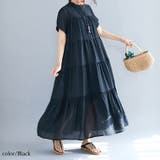 ブラック | 大きいサイズ レディース ワンピース | GOLDJAPAN　大きいサイズ専門店