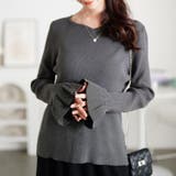 グレー | 大きいサイズ レディース トップス | GOLDJAPAN　大きいサイズ専門店