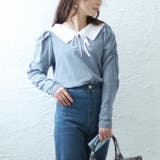 ブルー | 大きいサイズ レディース トップス | GOLDJAPAN　大きいサイズ専門店