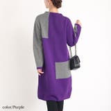 パープル | 大きいサイズ レディース ワンピース | GOLDJAPAN　大きいサイズ専門店