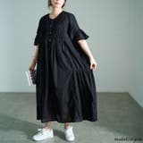 ブラック | 大きいサイズ レディース ワンピース | GOLDJAPAN　大きいサイズ専門店