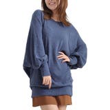 ネイビー | 大きいサイズ レディース チュニック | GOLDJAPAN 大きいサイズ専門店