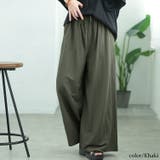 カーキ | 大きいサイズ レディース パンツ | GOLDJAPAN　大きいサイズ専門店