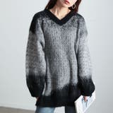 ブラック | 大きいサイズレディース トップス ニット | GOLDJAPAN 大きいサイズ専門店