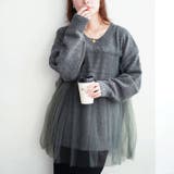 チャコール | 大きいサイズ レディース トップス | GOLDJAPAN　大きいサイズ専門店