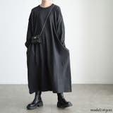 チャコール | 大きいサイズ レディース ワンピース | GOLDJAPAN　大きいサイズ専門店