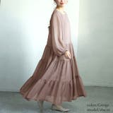 グレージュ | 大きいサイズ レディース ワンピース | GOLDJAPAN　大きいサイズ専門店