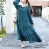 ダークグリーン | 大きいサイズ レディース ワンピース | GOLDJAPAN　大きいサイズ専門店