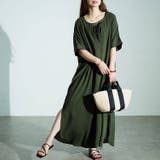 カーキ | 大きいサイズ レディース ワンピース | GOLDJAPAN　大きいサイズ専門店