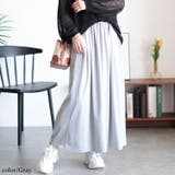 グレー | 大きいサイズレディース ボトムス スカート | GOLDJAPAN　大きいサイズ専門店