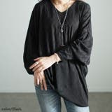 ブラック | 大きいサイズレディース トップス カットソー | GOLDJAPAN 大きいサイズ専門店