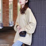 グレージュ | 大きいサイズレディース トップス スウェット | GOLDJAPAN　大きいサイズ専門店