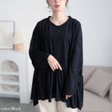 ブラック | 大きいサイズ レディース チュニック | GOLDJAPAN　大きいサイズ専門店
