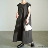 チャコール | 大きいサイズ レディース ワンピース | GOLDJAPAN　大きいサイズ専門店