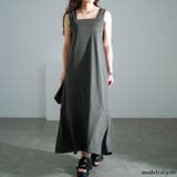 チャコール | 大きいサイズ レディース ワンピース | GOLDJAPAN 大きいサイズ専門店