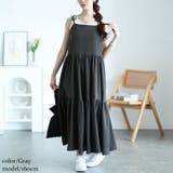 グレー | 大きいサイズ レディース ワンピース | GOLDJAPAN　大きいサイズ専門店