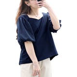 ネイビー | 大きいサイズ レディース トップス | GOLDJAPAN　大きいサイズ専門店