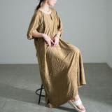 ベージュ | 大きいサイズ レディース ワンピース | GOLDJAPAN　大きいサイズ専門店