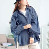 サックス | 大きいサイズ レディース トップス | GOLDJAPAN　大きいサイズ専門店