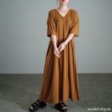 キャメル | 大きいサイズ レディース ワンピース | GOLDJAPAN　大きいサイズ専門店