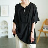 ブラック | 大きいサイズ レディース チュニック | GOLDJAPAN　大きいサイズ専門店