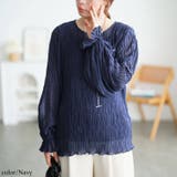 ネイビー | 大きいサイズ レディース トップス | GOLDJAPAN　大きいサイズ専門店