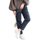 ネイビー(10分丈) | 大きいサイズ レディース パンツ | GOLDJAPAN 大きいサイズ専門店