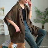 ブラウン | 大きいサイズ レディース アウター | GOLDJAPAN　大きいサイズ専門店