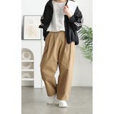 ベージュ | 大きいサイズ レディース パンツ | GOLDJAPAN　大きいサイズ専門店